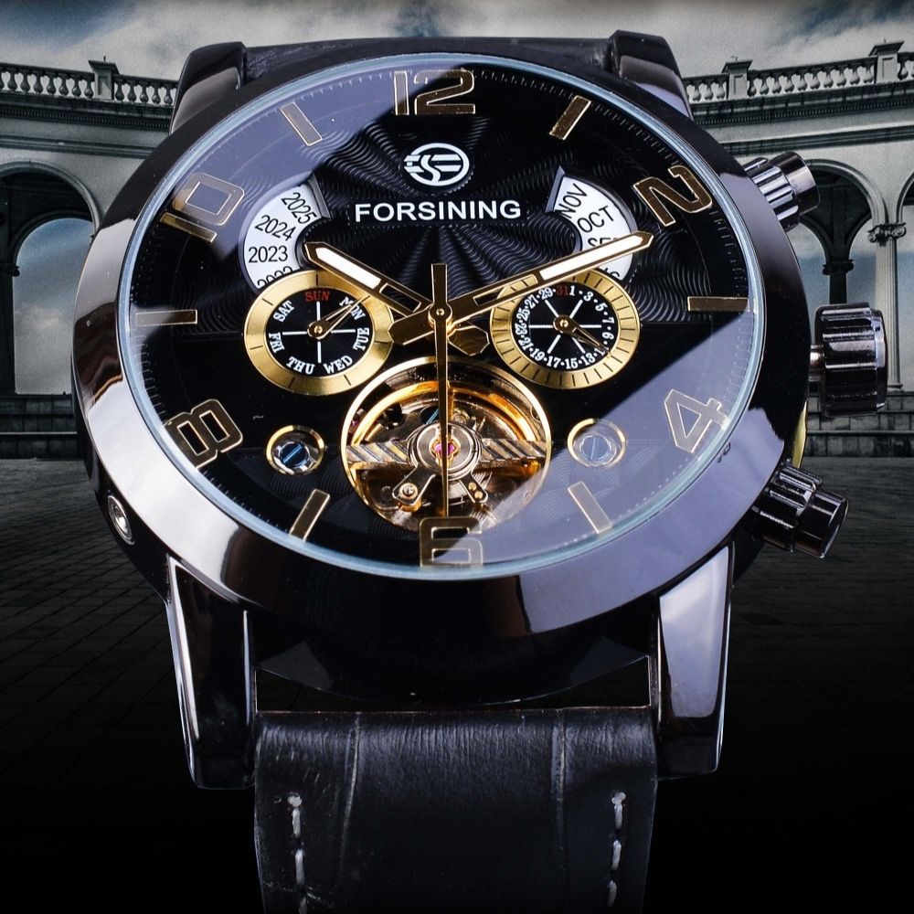 Kristjan | Mechaninė automatinė laikrodis su tourbillon'u
