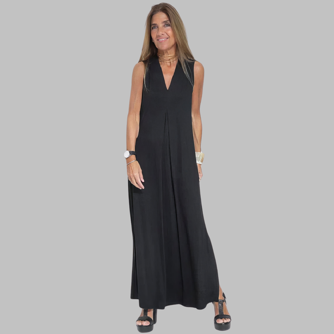 Jana | Elegantiška maxi suknelė + tinkantis megztinis DOVANOJAME