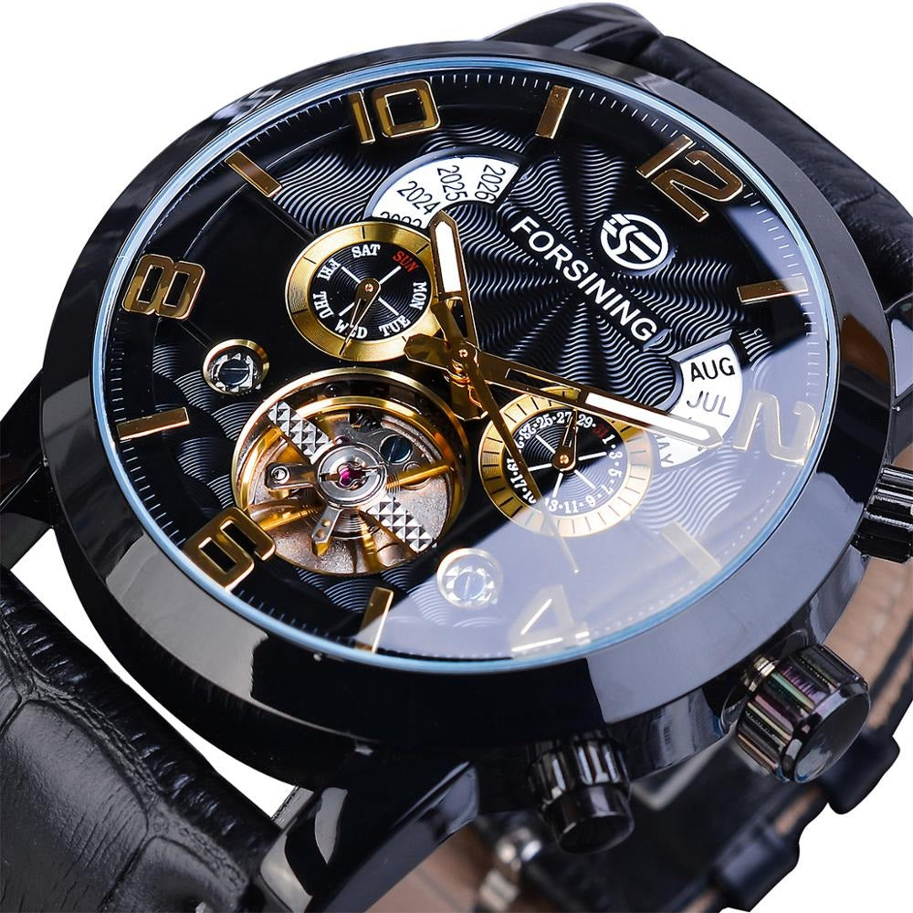 Kristjan | Mechaninė automatinė laikrodis su tourbillon'u